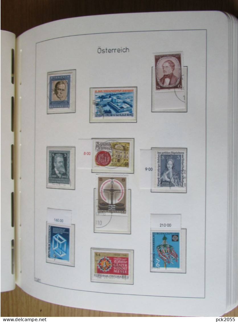 Österreich Sammlung O Gestempelt Im LT-Album Ohne Falz 1981 - 2003 Ansehen ( Album 2 ) - Used Stamps