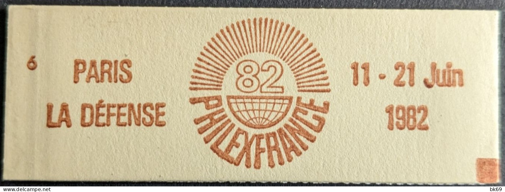 2102 C5 Conf. 6 Carnet Fermé Sabine 1.40F Rouge - Moderne : 1959-...