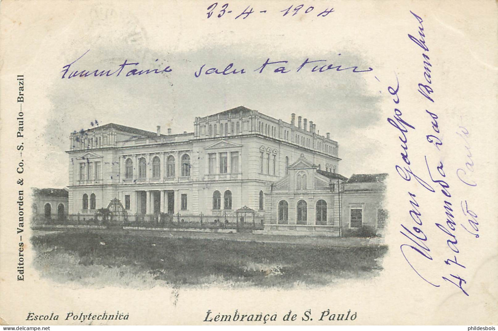 BRESIL  SAO PAULO  Escola Polytechnica - São Paulo