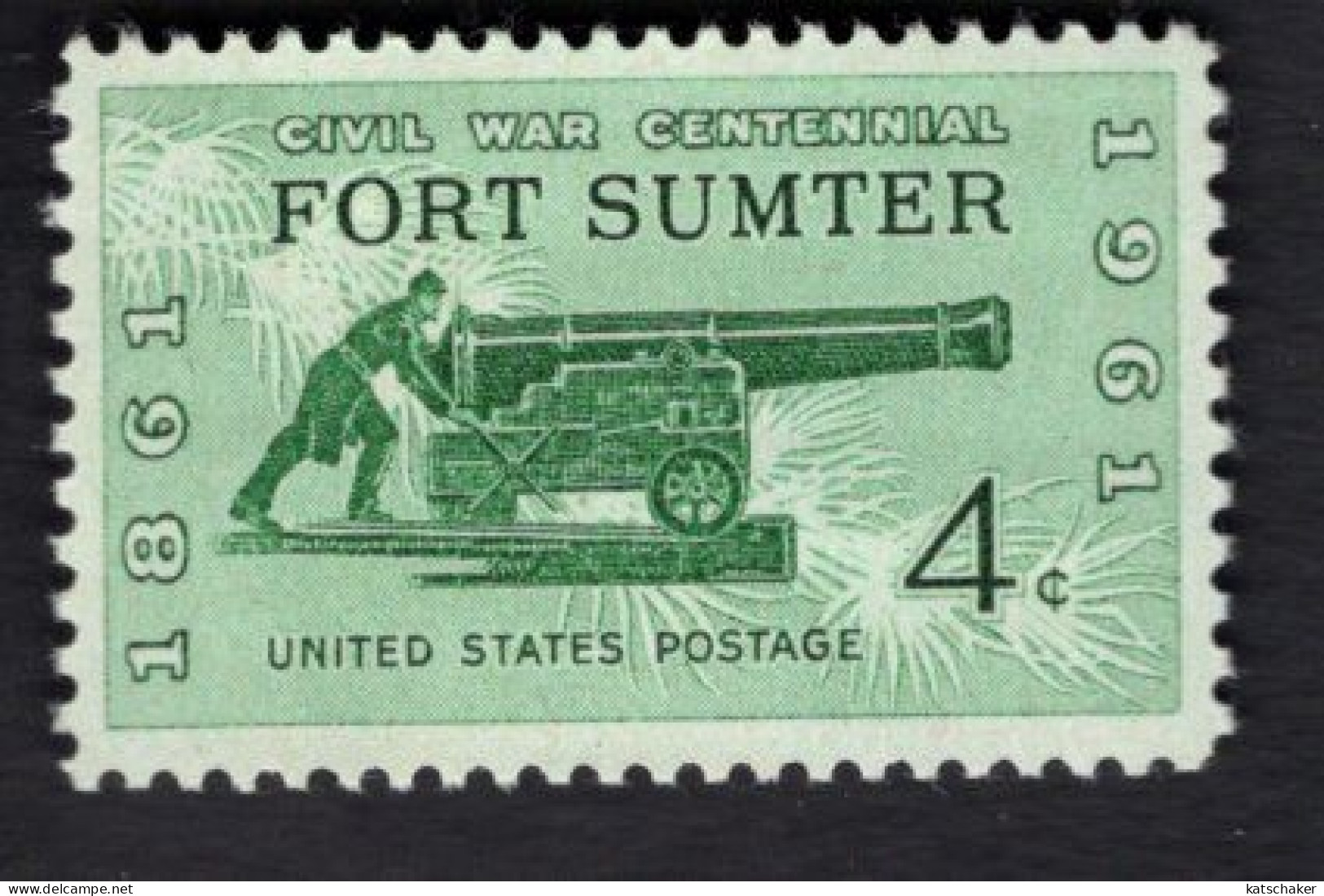 202747660 1961 SCOTT 1178 (XX) POSTFRIS MINT NEVER HINGED - CIVIL WAR CENTENNIAL - Nuovi