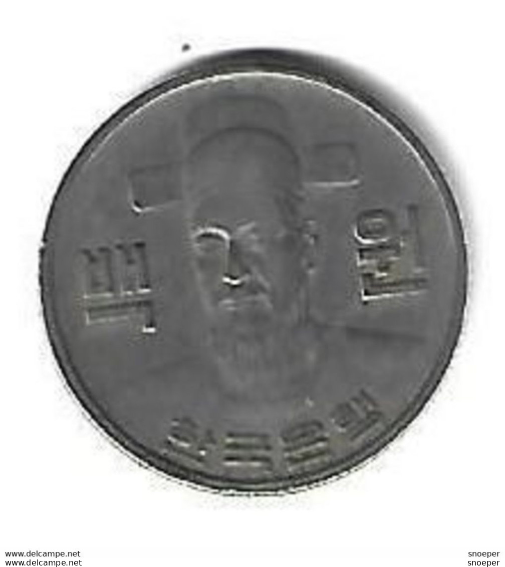 *south Korea 100 Won 1977  Km 9  Vf+ - Korea, South