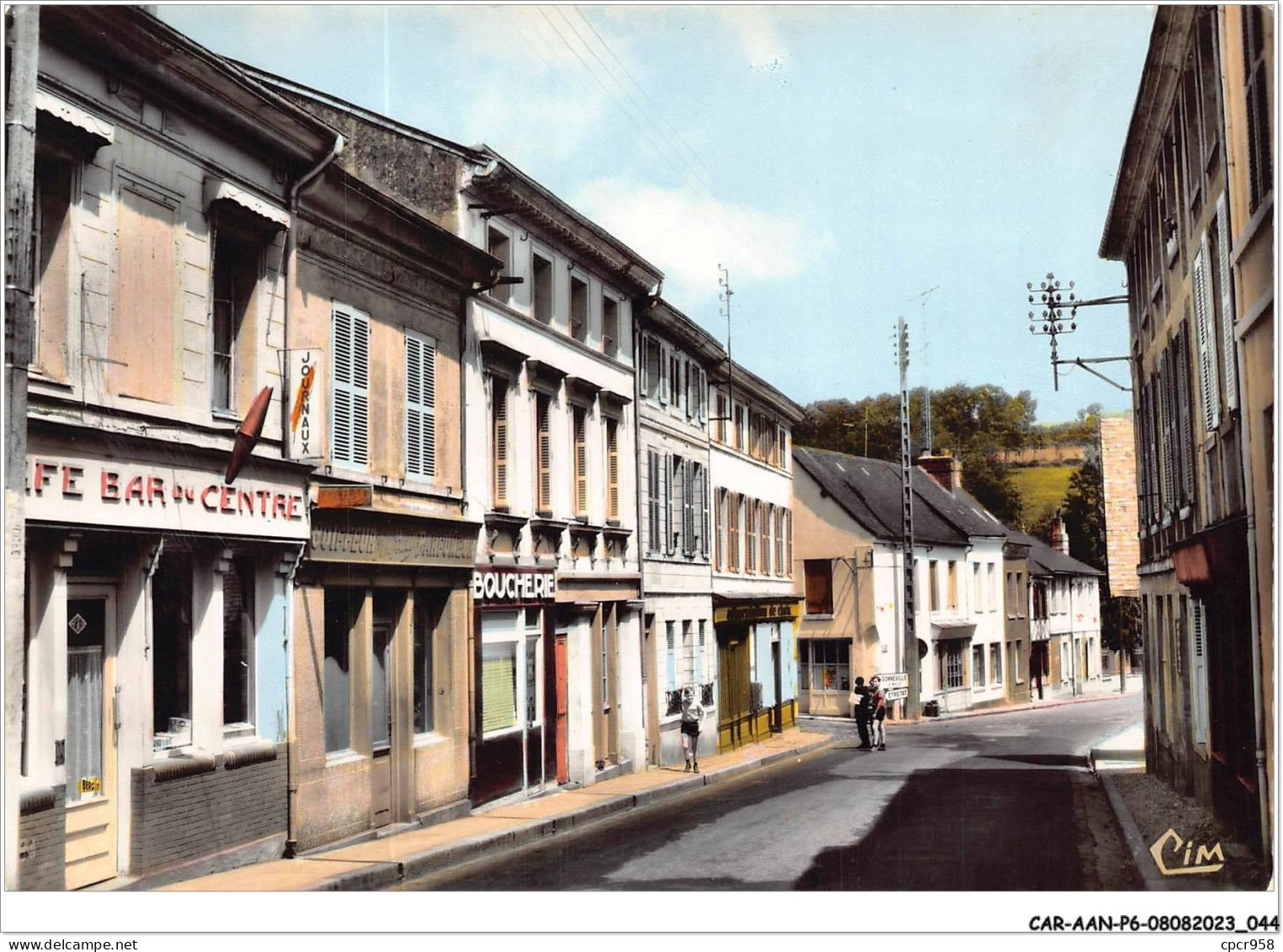 CAR-AANP6-77 CPSM-0481 - ROLLEVILLE - Rue Abbé -mazé - 15x10cm - Villiers Saint Georges