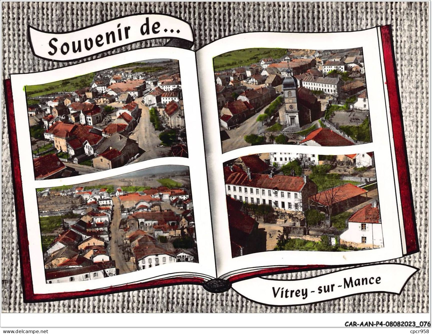 CAR-AANP4-70 CPSM-0310 - SOUVENIR DE VITREY-SUR-MANCE - 15x10cm - Vitrey-sur-Mance