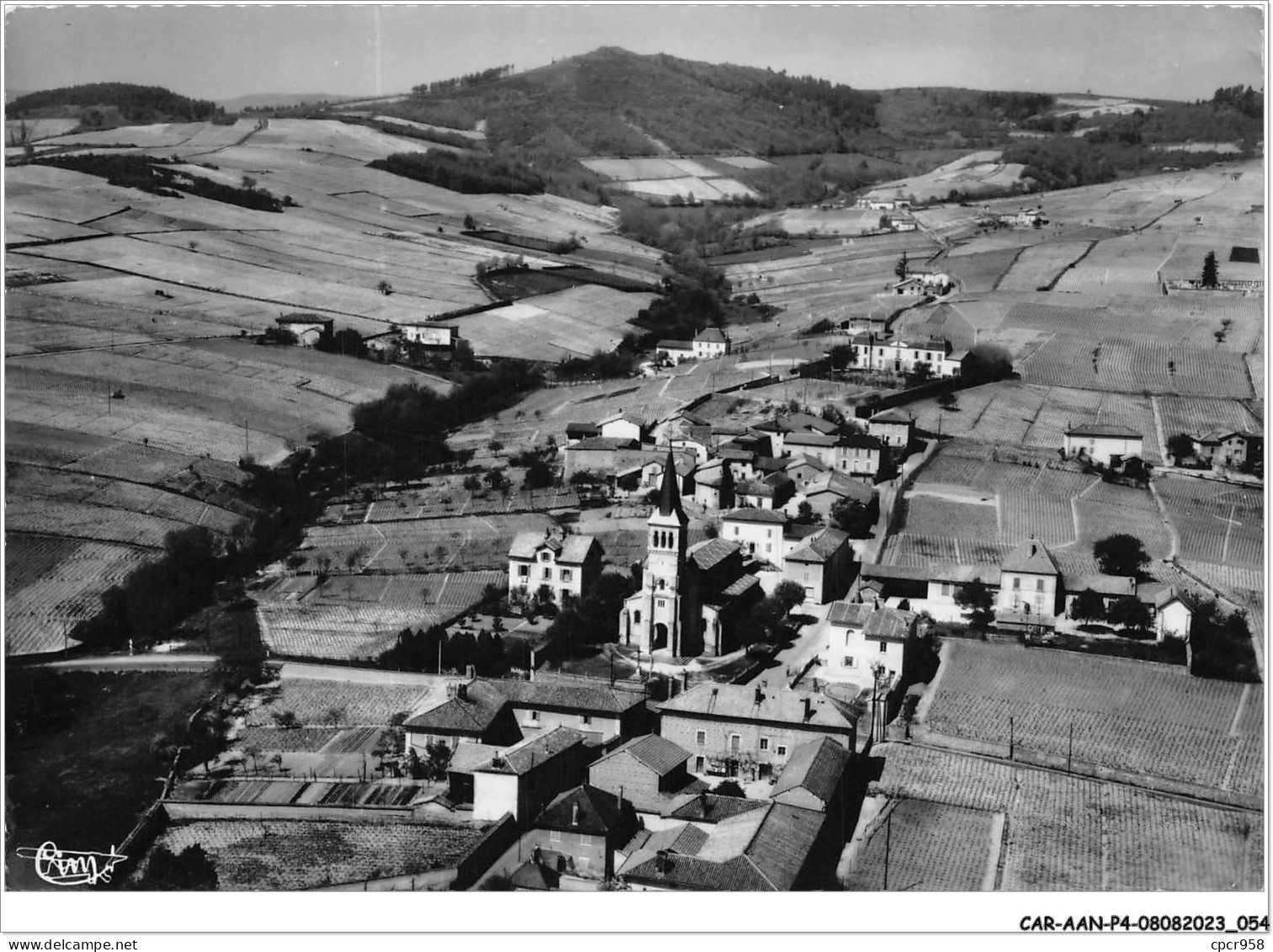 CAR-AANP4-69 CPSM-0299 - CHENAS - Vue Générale Aérienne - 15x10cm - Chenas