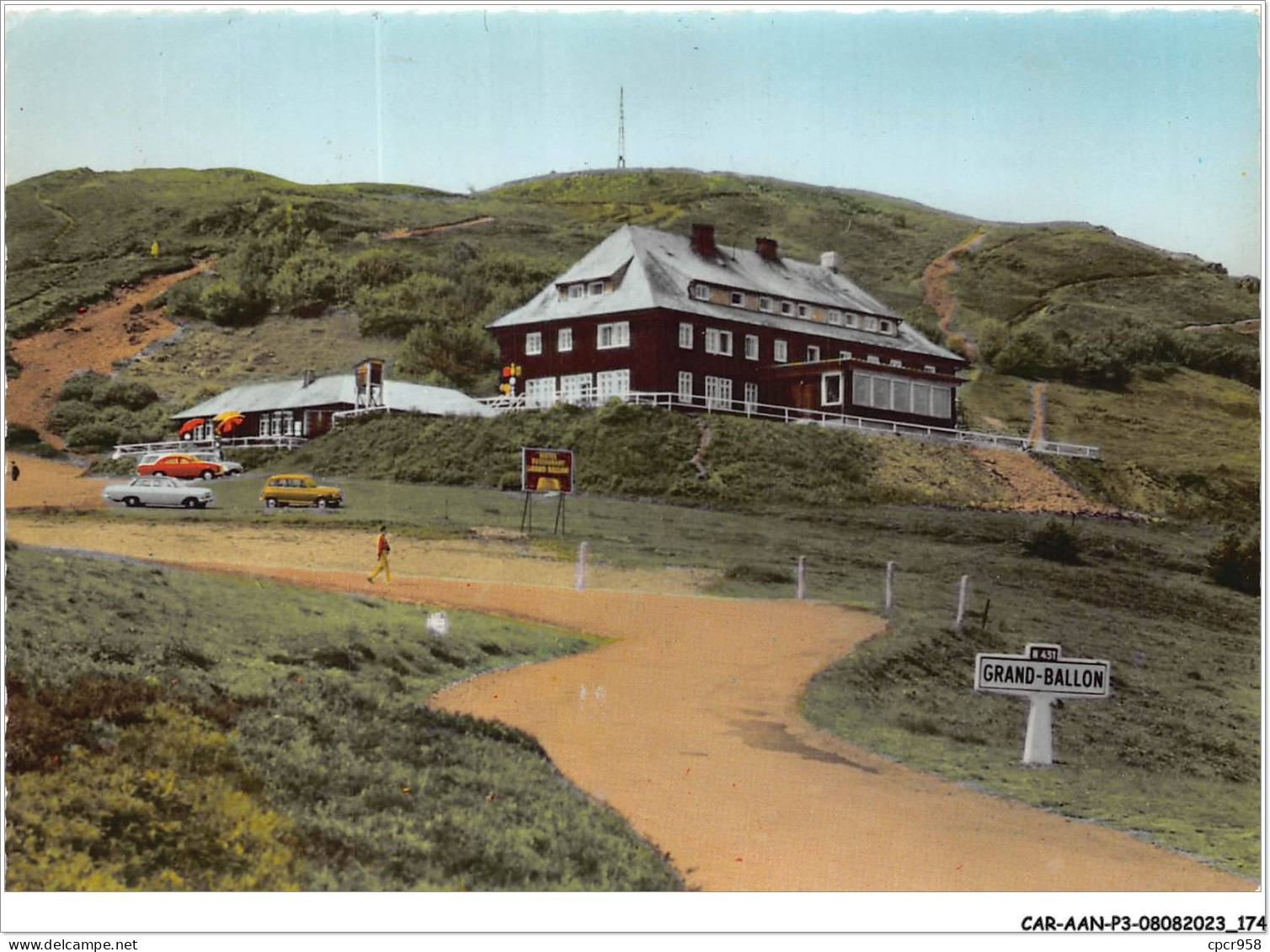 CAR-AANP3-68 CPSM-0263 - GUEBWILLER - Hôtel Du Grand Ballon - 15x10cm - Guebwiller