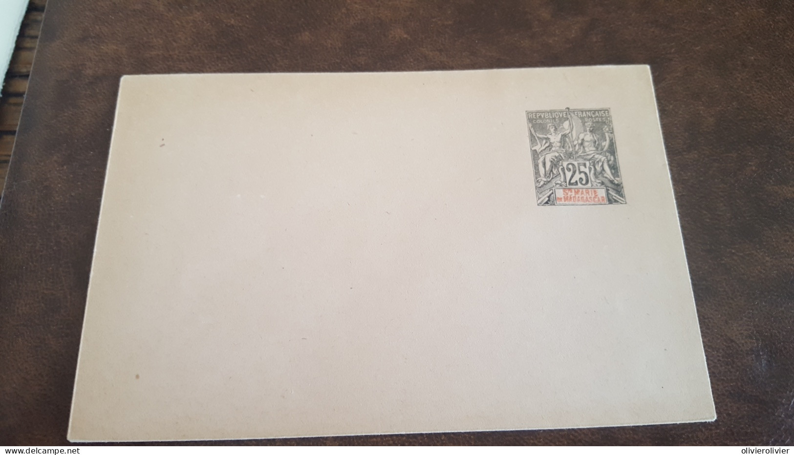 REF A487 COLONIE FRANCAISE ENTIER POSTAUX STE MARIE MADAGASCAR - Unused Stamps