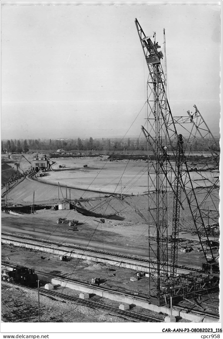 CAR-AANP3-68 CPSM-0234 - CHANTIER D'OTTMARSHEIM - Blondin En Montage - 15x10cm - Ottmarsheim