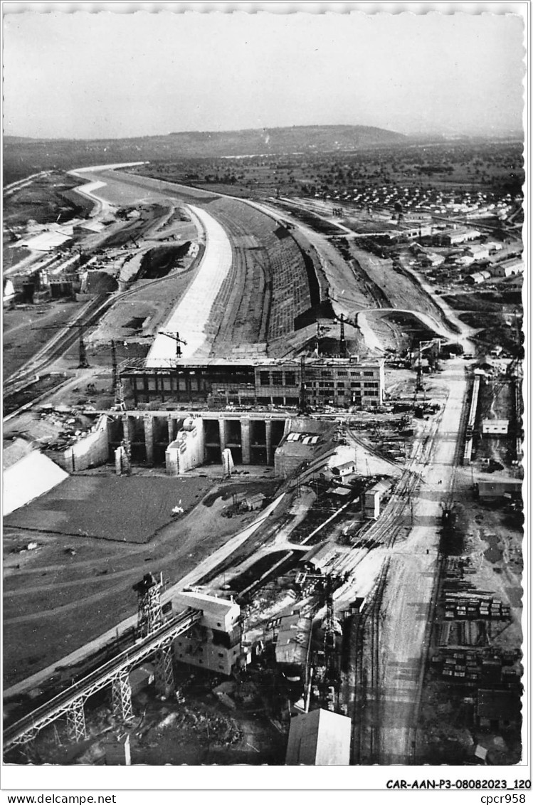 CAR-AANP3-68 CPSM-0236 - CHANTIER D'OTTMARSHEIM - Vue D'ensemble - Usine Et écluses - 15x10cm - Ottmarsheim