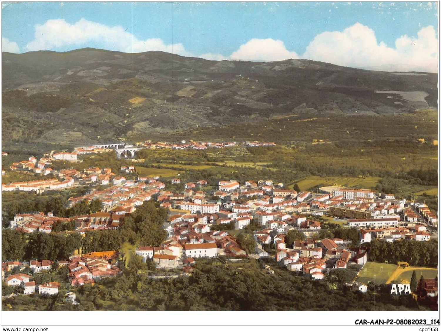 CAR-AANP2-66 CPSM-0145 - CERET - Vue Générale - 15x10cm - Ceret