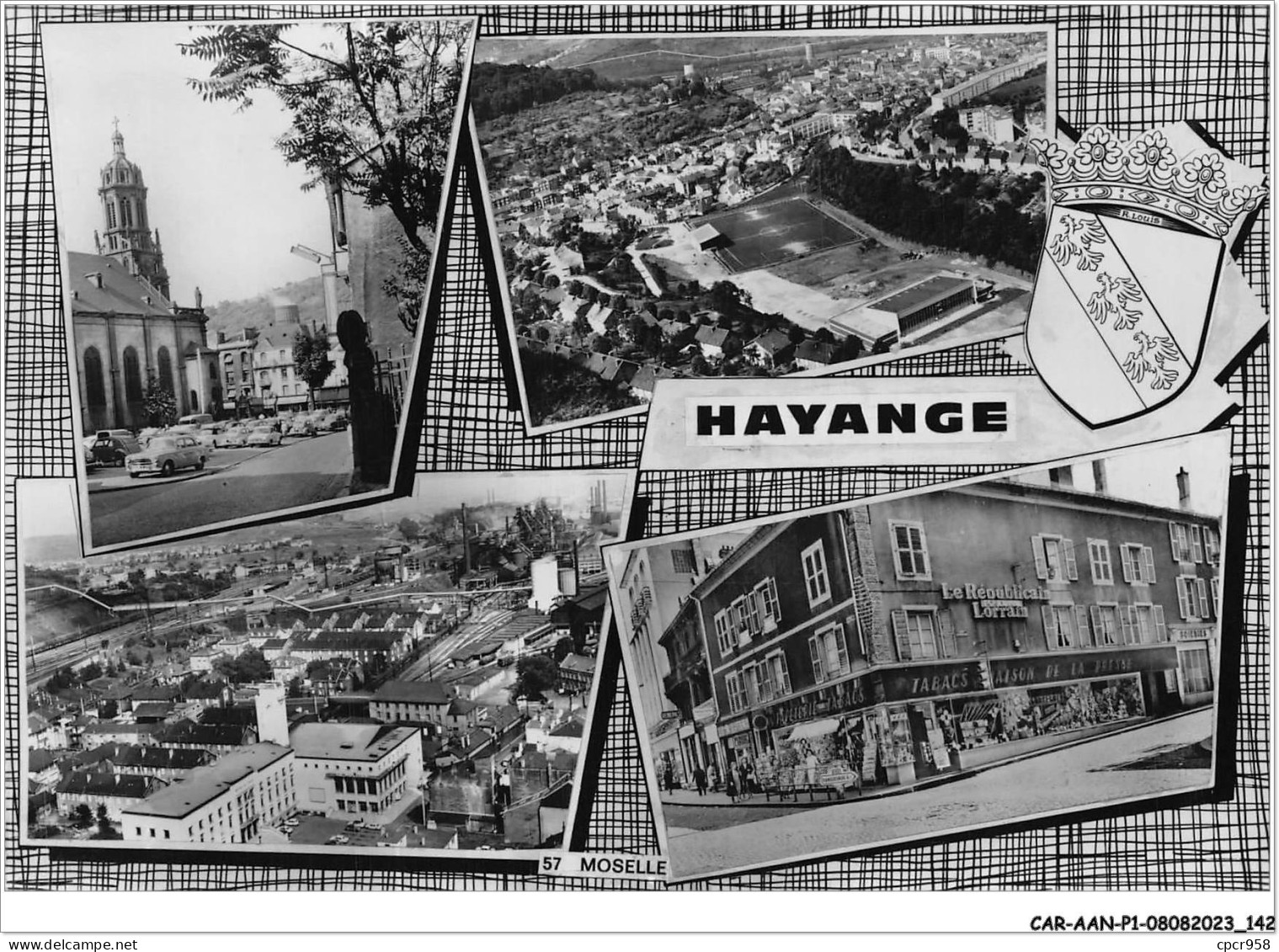 CAR-AANP1-57 CPSM-0072 - HAYANGE - Vue D'ensemble  - 15x10cm - Hayange