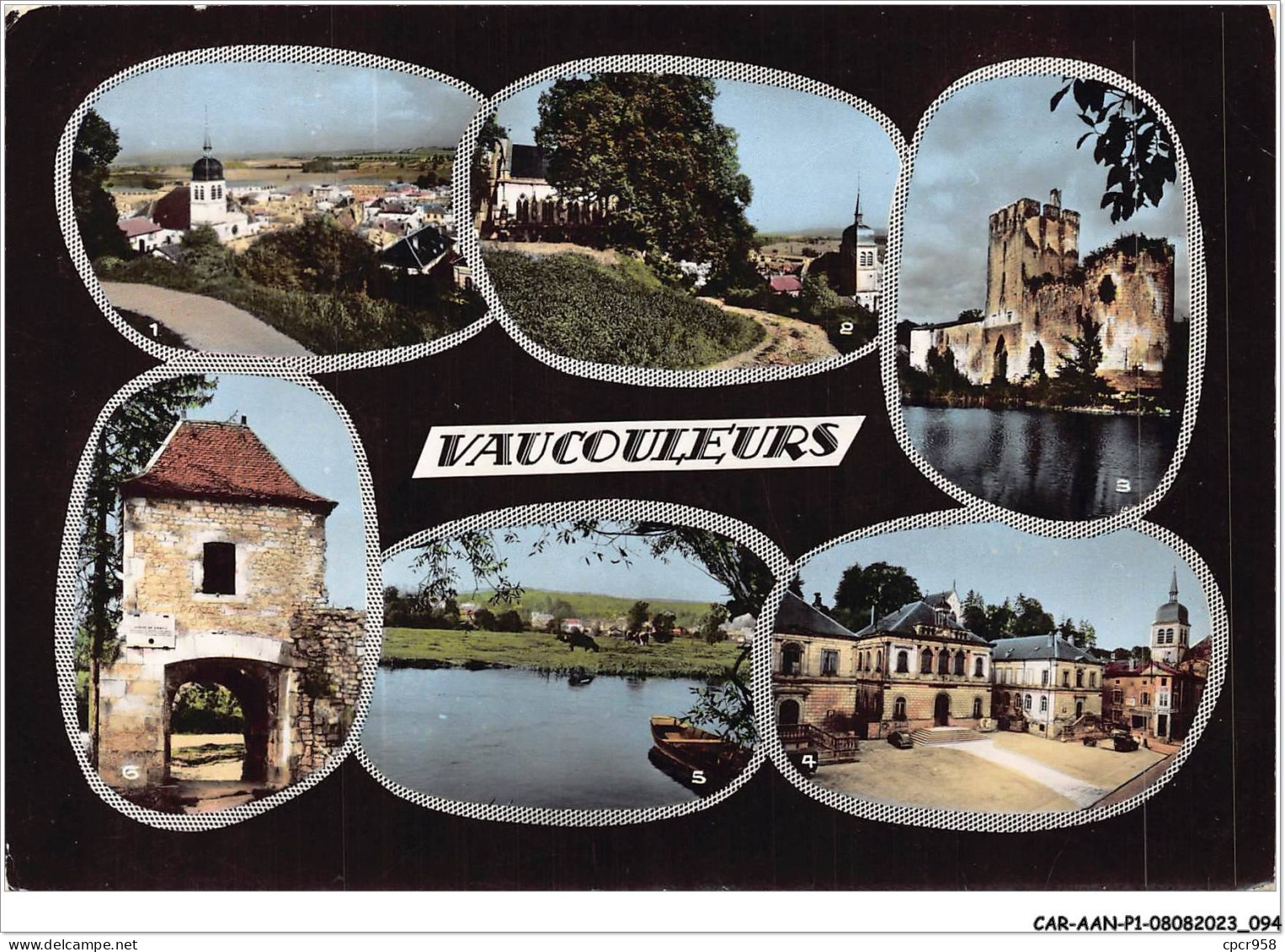 CAR-AANP1-55 CPSM-0048 - SOUVENIR DE VAUCOULEURS - 15x10cm - Dun Sur Meuse