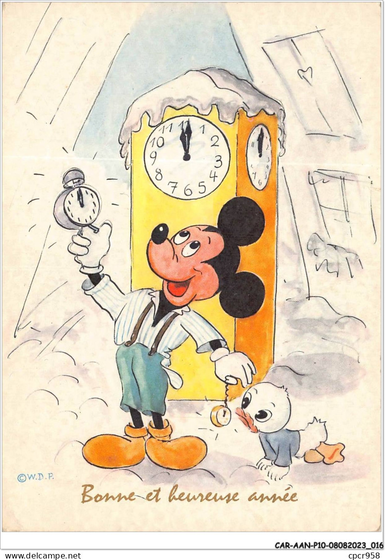 CAR-AANP10-DISNEY-0886 - MICKEY MOUSE - Mickey - Horloge - Disneyland