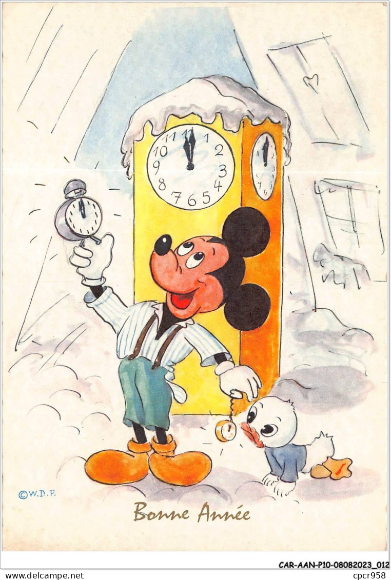 CAR-AANP10-DISNEY-0884 - MICKEY MOUSE - Mickey - Horloge - Disneyland