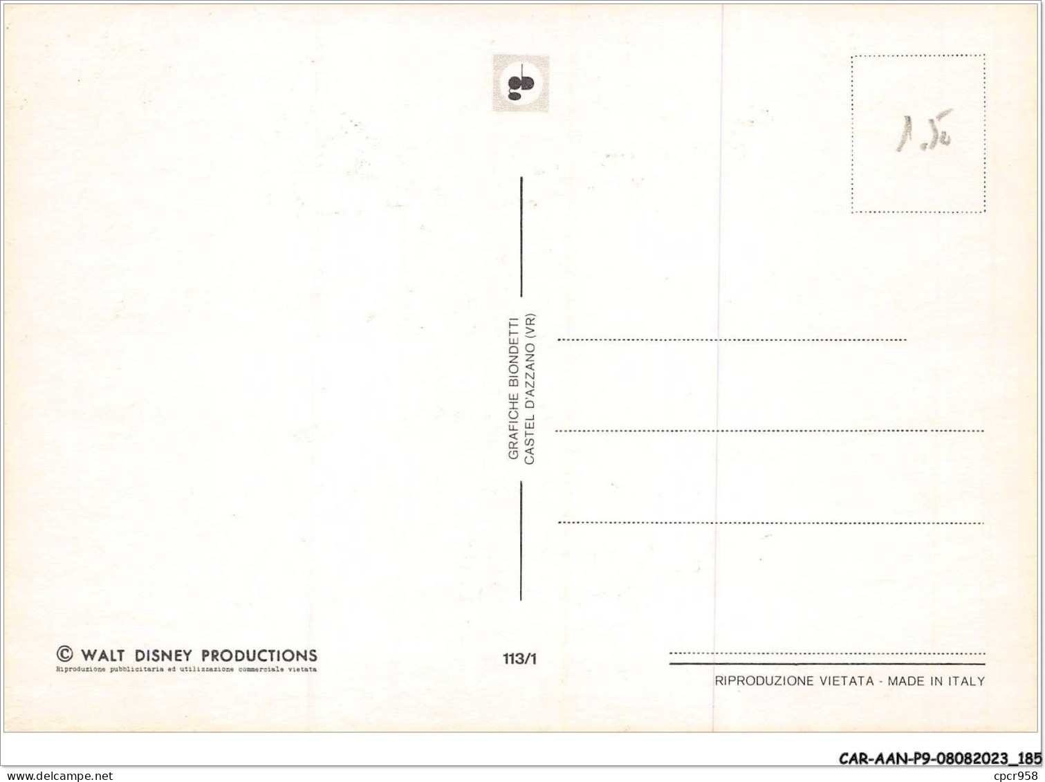 CAR-AANP9-DISNEY CPSM-0873 - Dingo - 15x10cm - Disneyland