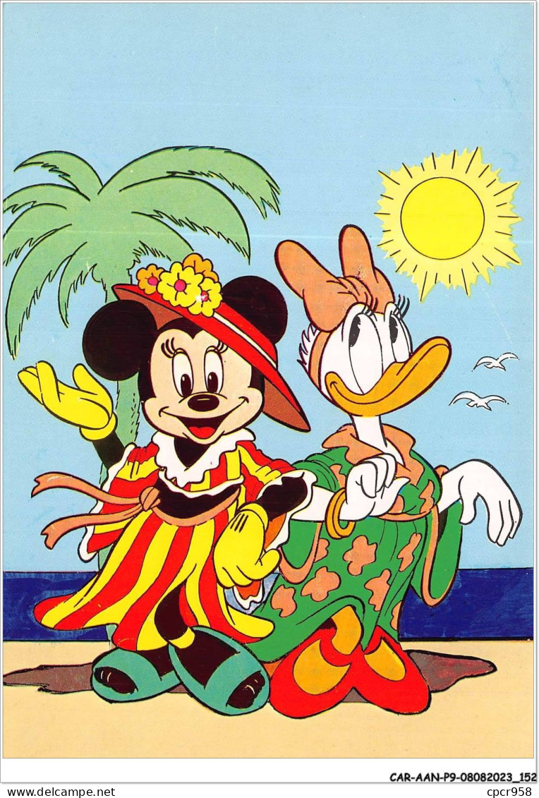 CAR-AANP9-DISNEY CPSM-0857 - MICKEY MOUSE - Minnie Mouse Et Picsou - 15x10cm - Disneyland