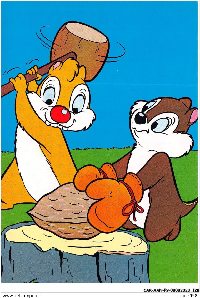 CAR-AANP9-DISNEY CPSM-0845 - CHIP 'N' DALE - 15x10cm - Disneyland