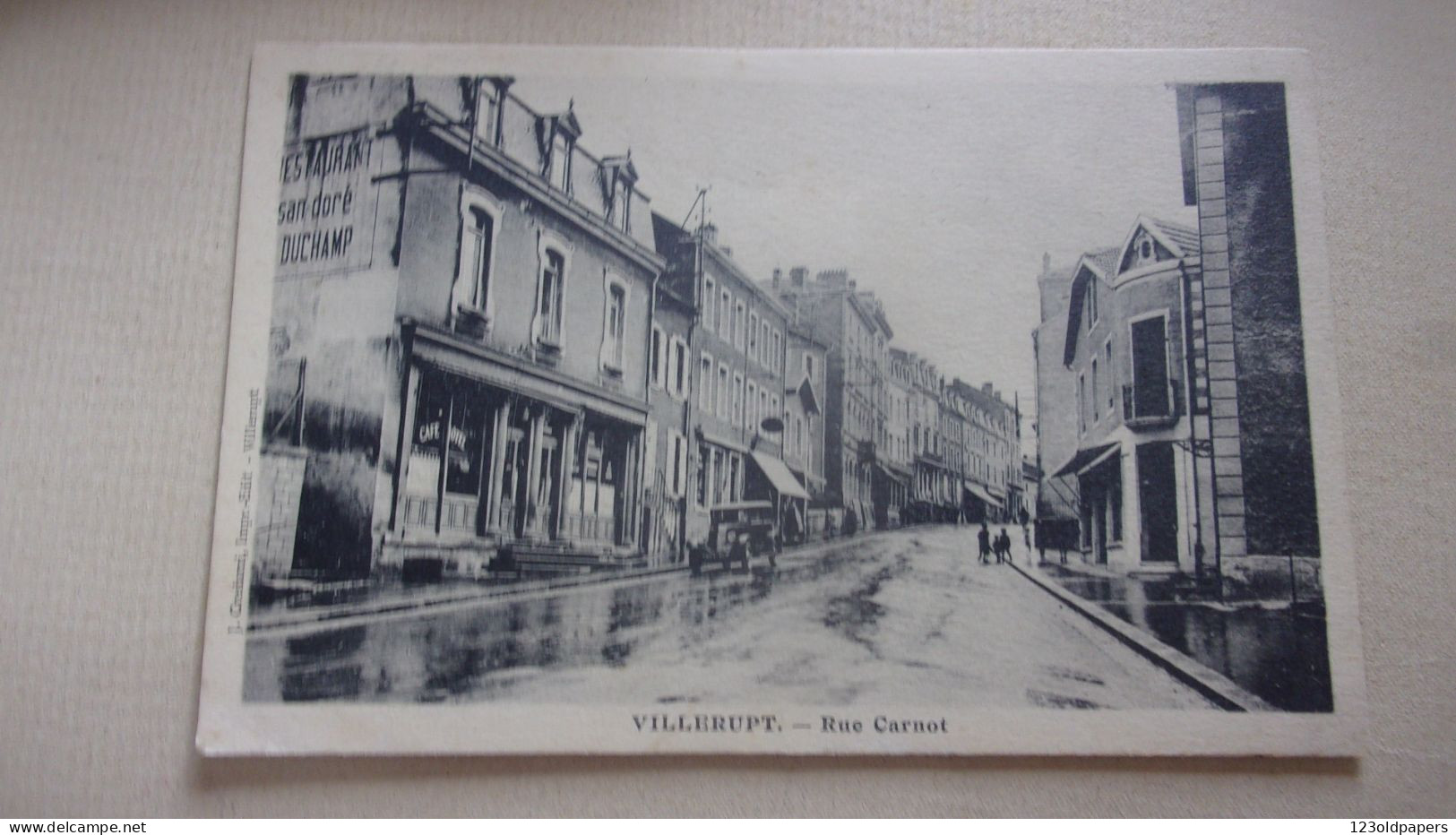 VILLERUPT RUE CARNOT  1943 - Other & Unclassified