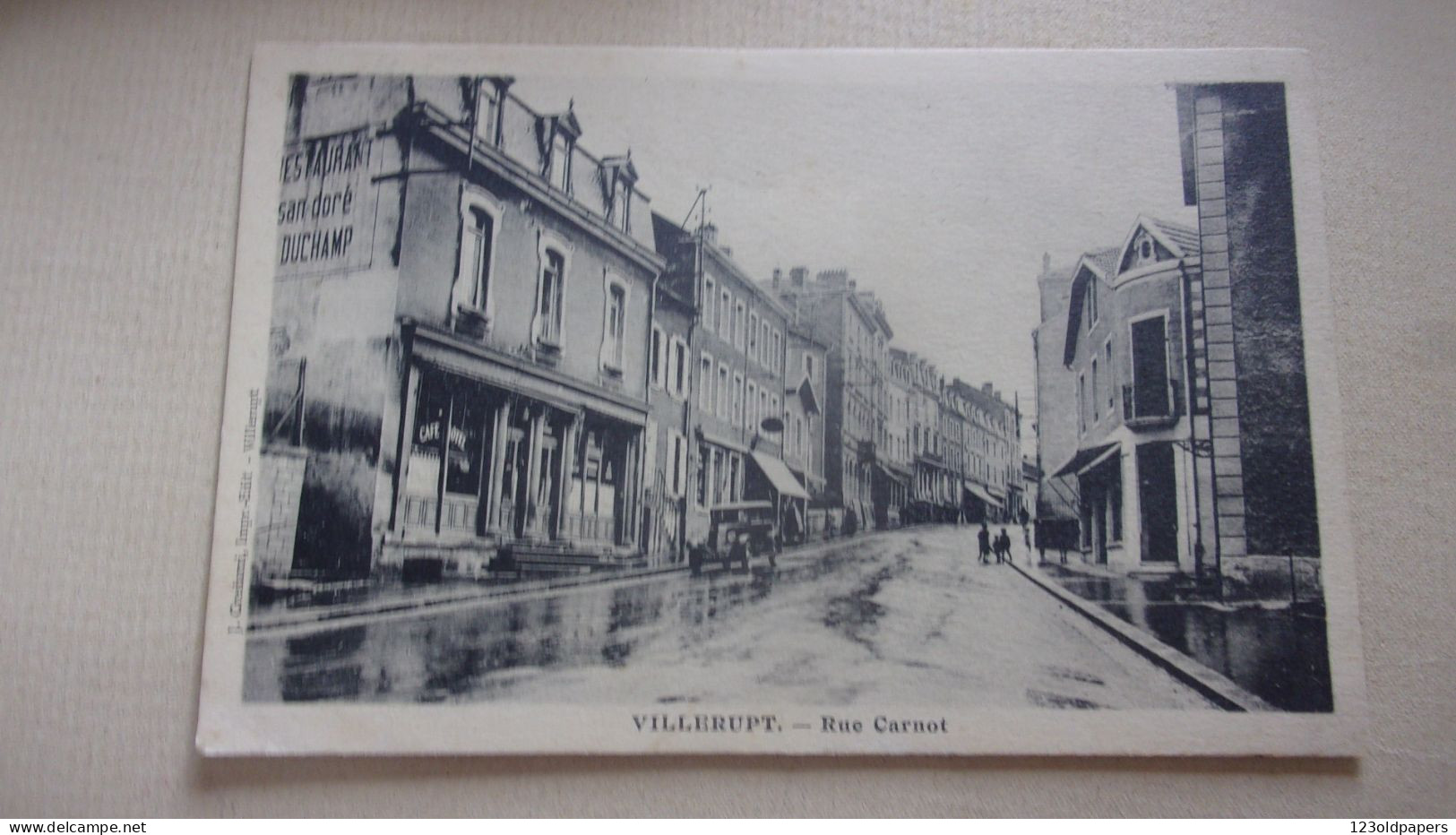 VILLERUPT RUE CARNOT  1943 - Andere & Zonder Classificatie