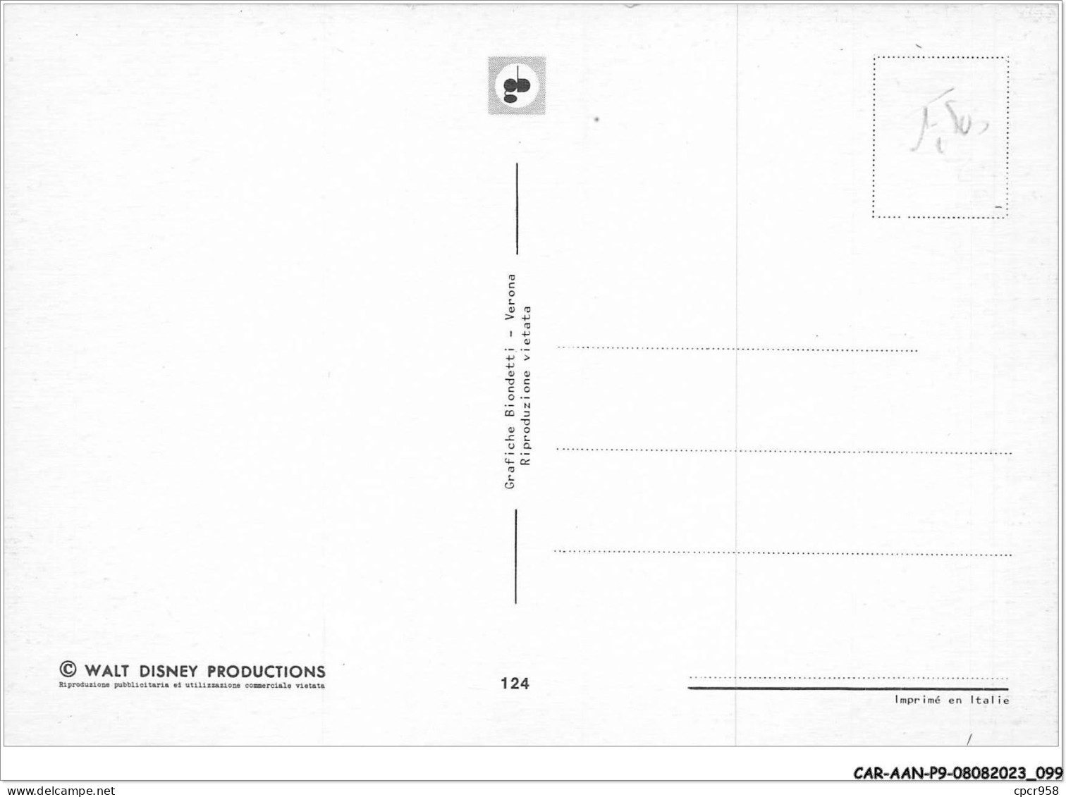 CAR-AANP9-DISNEY CPSM-0830- MICKEY MOUSE - Géo Trouvetou - 15x10cm - Disneyland