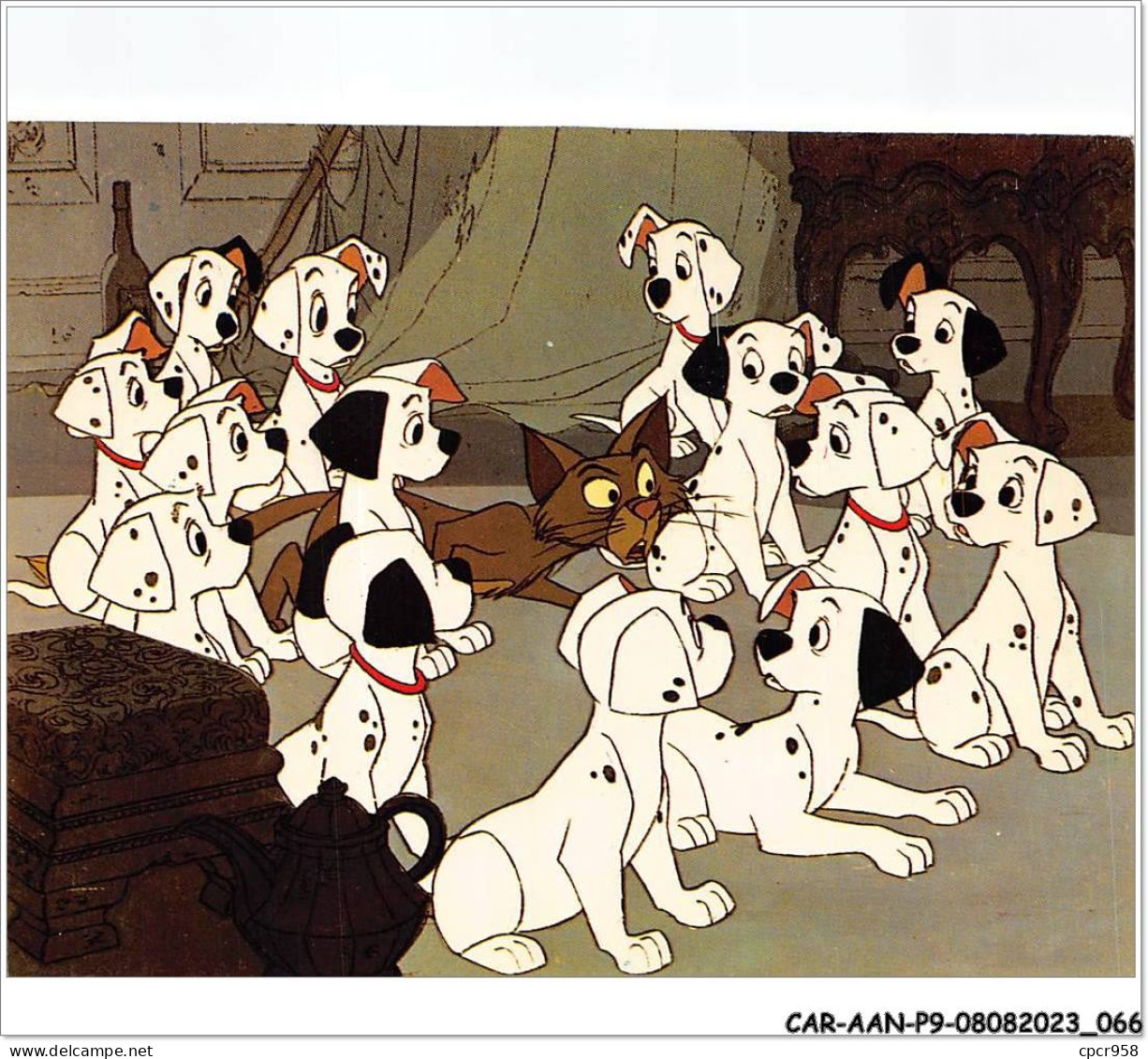 CAR-AANP9-DISNEY CPSM-0814 - LES ARISTOCHIENS - Les 101 Dalmatiens - 15x10cm - Disneyland