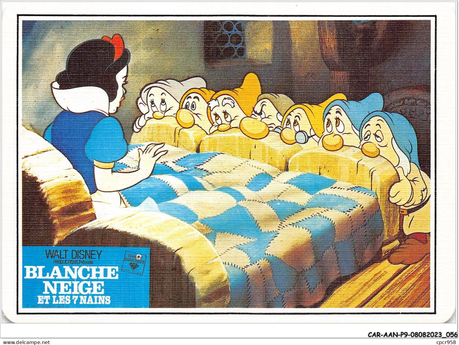 CAR-AANP9-DISNEY CPSM-0809 - Blanche-neige Et Les 7 Nains - 15x10cm - Disneyland