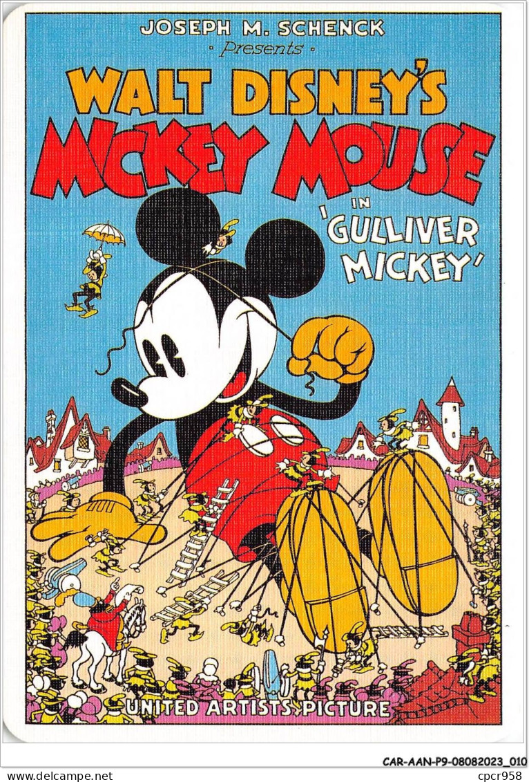 CAR-AANP9-DISNEY CPSM-0786 - MICKEY MOUSE - Gulliver Mickey - 15x10cm - Disneyland