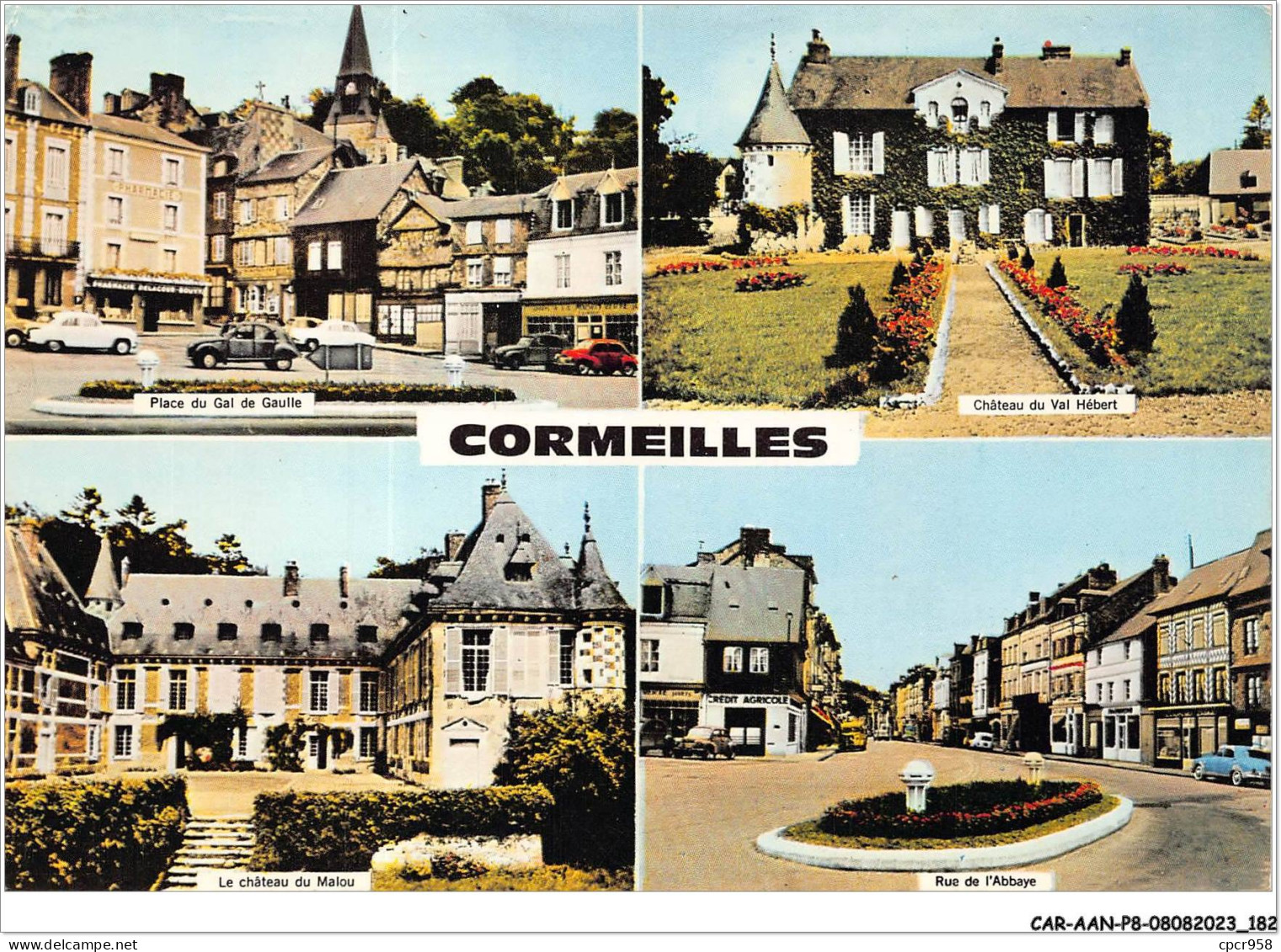 CAR-AANP8-95 CPSM-0757 - CORMEILLES - Divers Aspects - 15x10cm - Cormeilles En Parisis