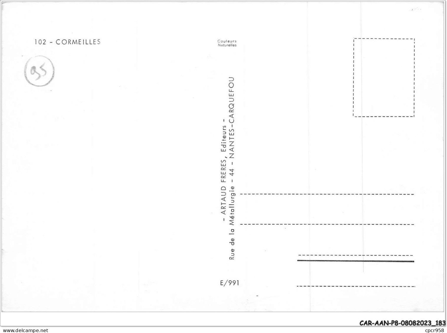 CAR-AANP8-95 CPSM-0757 - CORMEILLES - Divers Aspects - 15x10cm - Cormeilles En Parisis