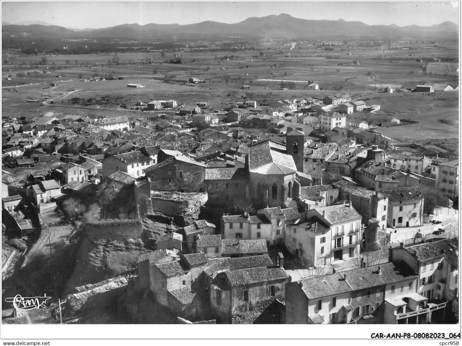 CAR-AANP8-83 CPSM-0698 - ROQUEBRUNE-SUR-ARGENS - Vue Générale Aérienne - 15x10cm - Roquebrune-sur-Argens