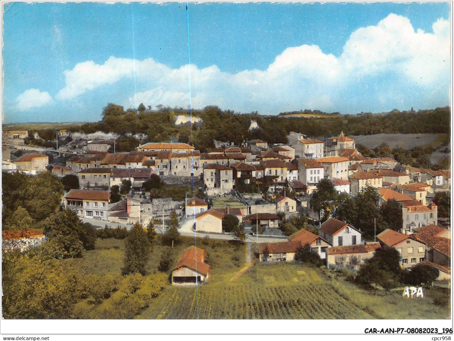 CAR-AANP7-82 CPSM-0651 - MONTAIGU DE QUERCY - Vue Générale - 15x10cm - Montaigu De Quercy