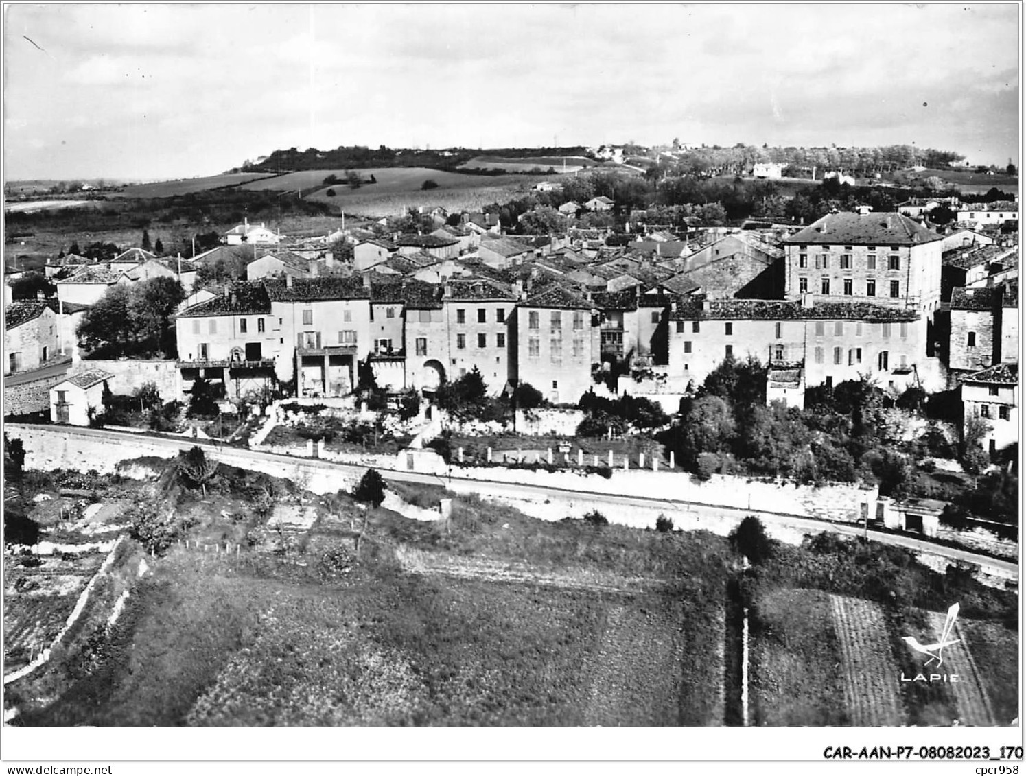 CAR-AANP7-82 CPSM-0638 - MONTPEZAT-DE-QUERCY - Les Remparts - 15x10cm - Montpezat De Quercy