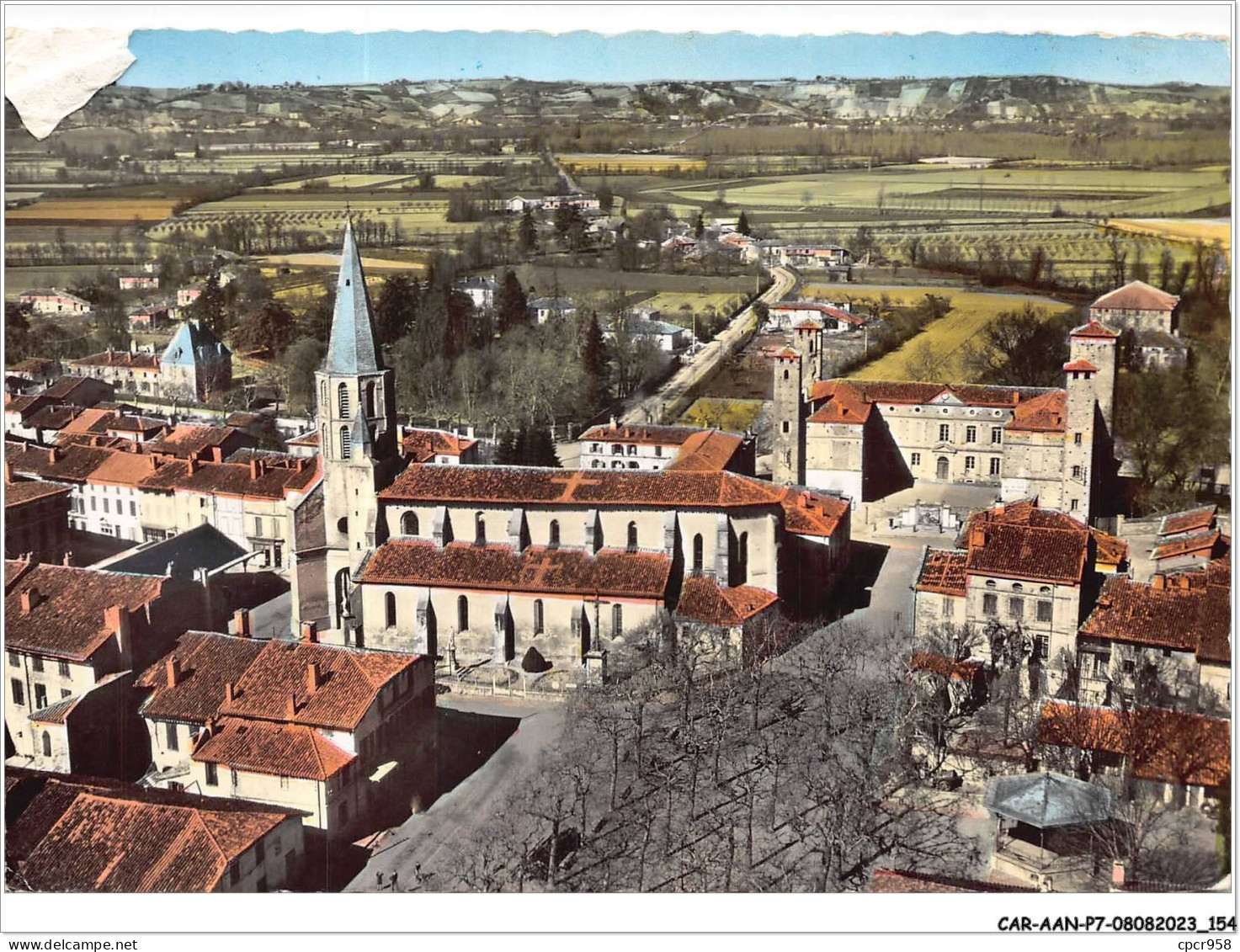 CAR-AANP7-82 CPSM-0630 - SAINT-NICOLAS-DE-LA-GRAVE - Vue Générale - 15x10cm - Saint Nicolas De La Grave