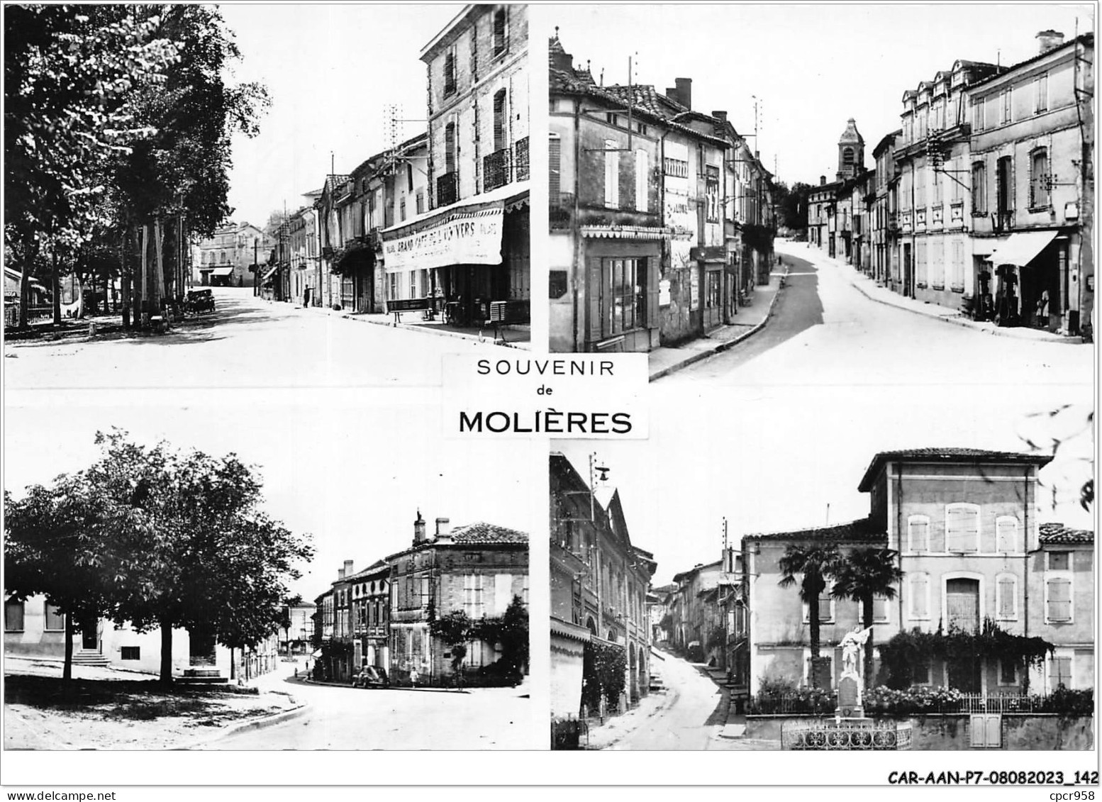 CAR-AANP7-82 CPSM-0624 - SOUVENIR DE MOLIERES - 15x10cm - Molieres