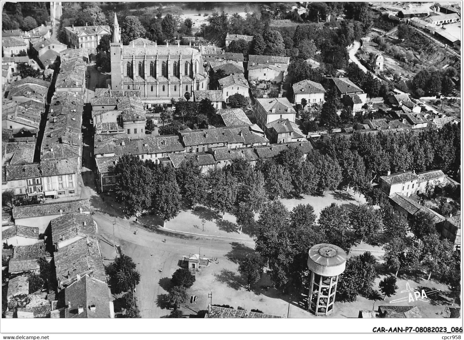 CAR-AANP7-81 CPSM-0596 - SAINT-SULPICE - Vue Aérienne - 15x10cm - Saint Sulpice