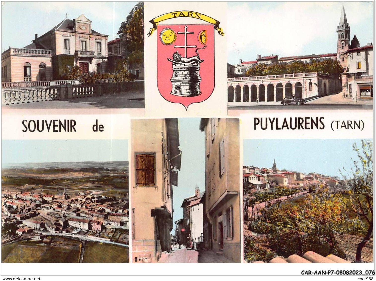 CAR-AANP7-81 CPSM-0591 - PUYLAURENS - Souvenir - 15x10cm - Puylaurens