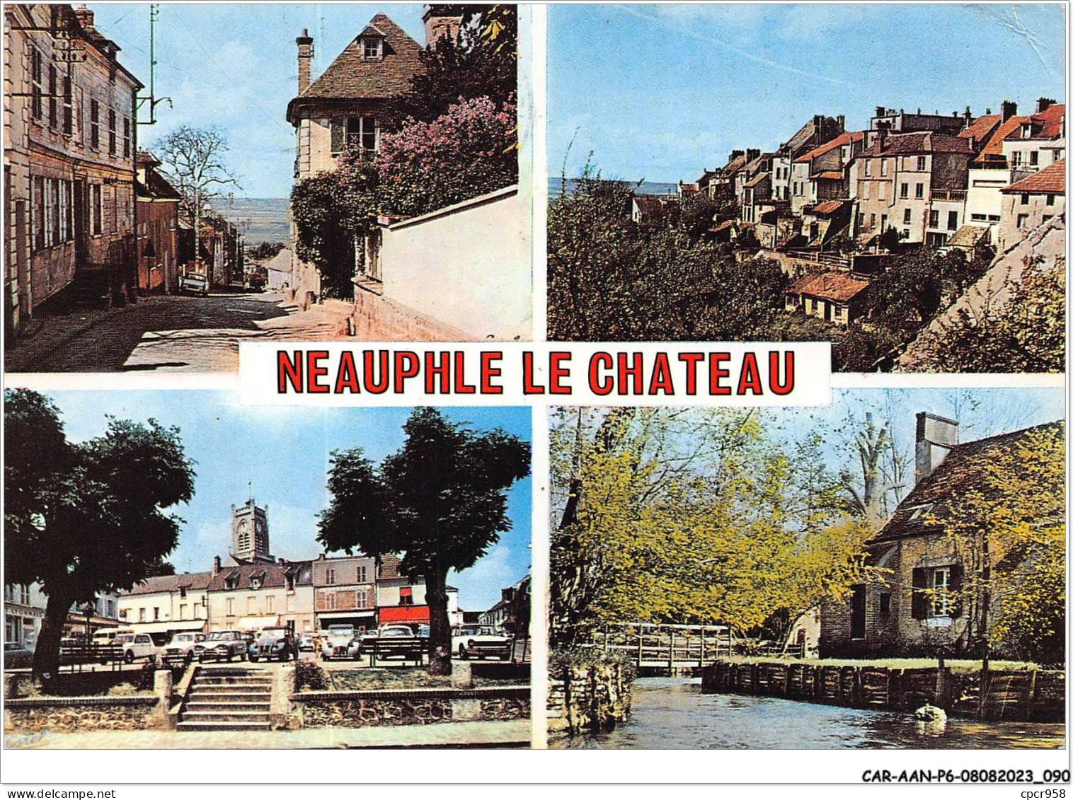 CAR-AANP6-78 CPSM-0504 - NEAUPHLE-LE-CHATEAU - Vue D'ensemble - 15x10cm - Neauphle Le Chateau