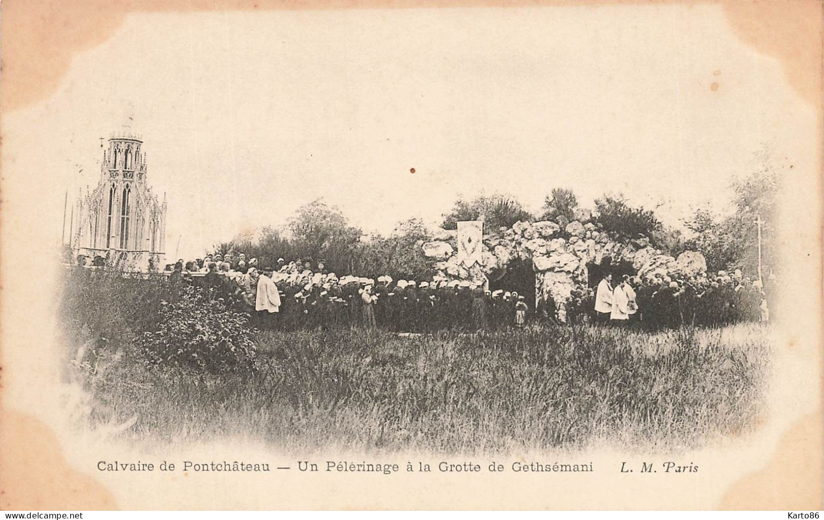 Pontchâteau * Le Calvaire * Un Pèlerinage à La Grotte De Gethsémani * Fête Religieuse - Pontchâteau