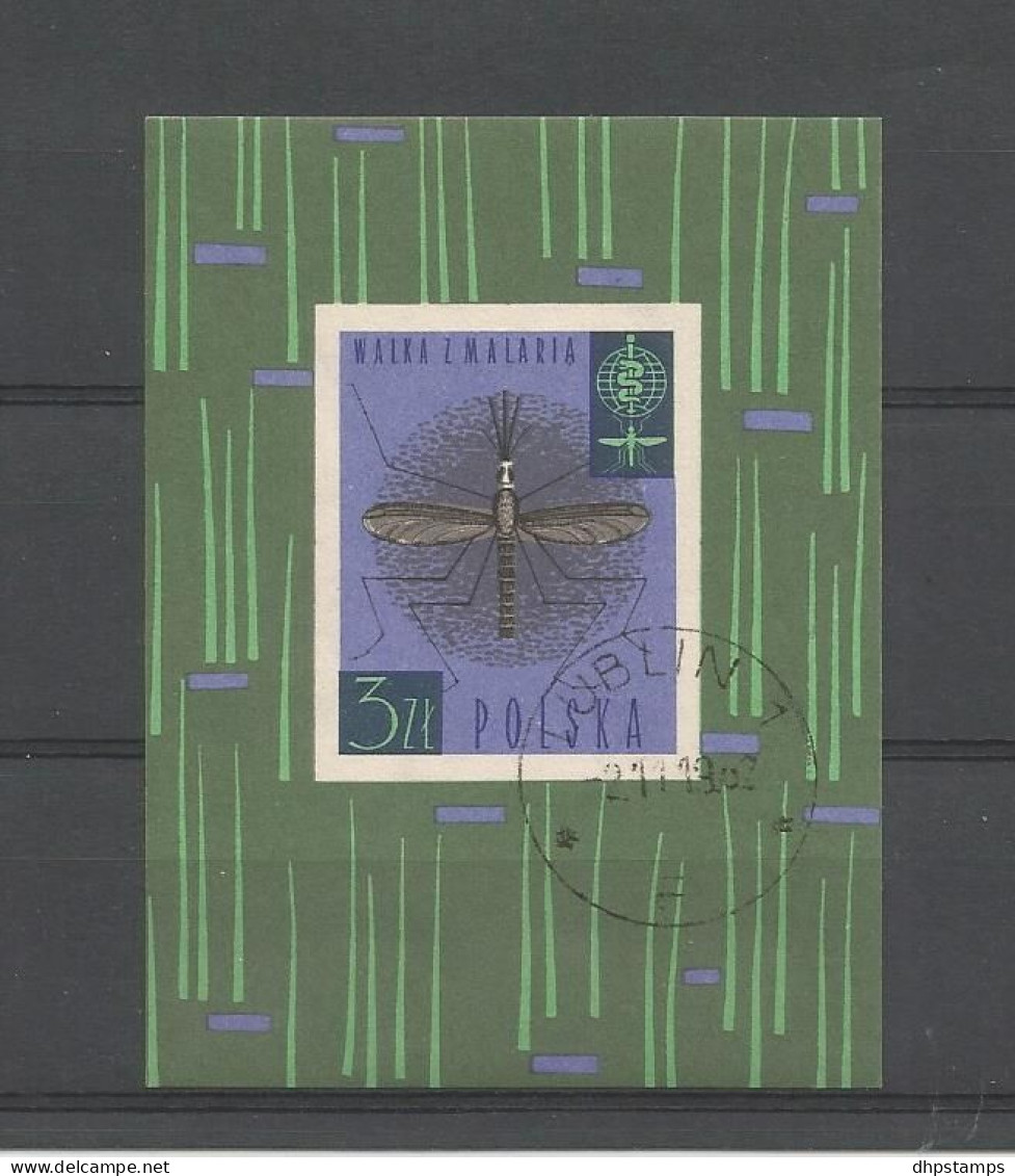 Polen 1962 Insect Y.T. BF 34 (0) - Blocs & Hojas
