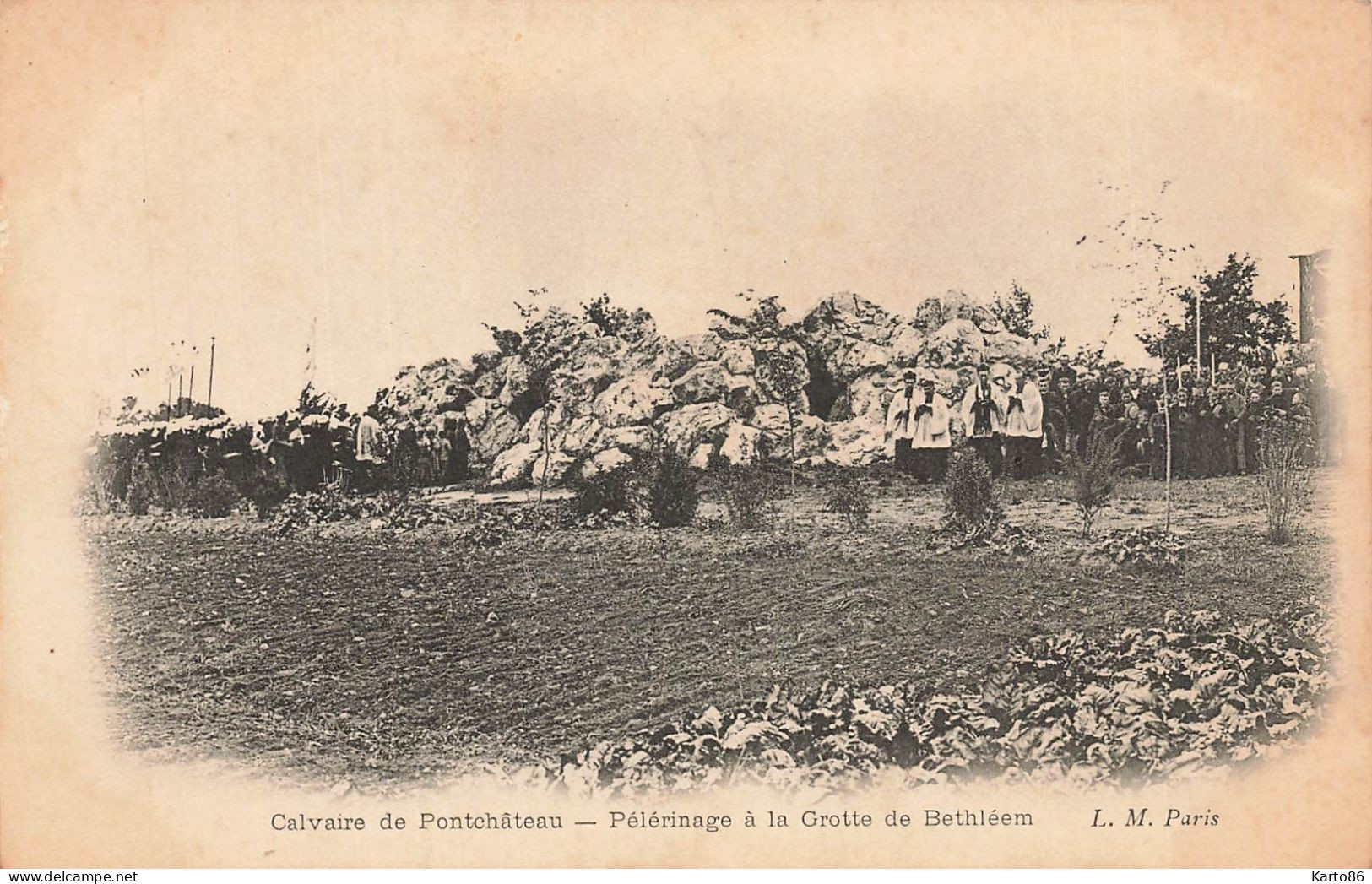 Pontchâteau * Le Calvaire * Un Pèlerinage à La Grotte De Bethléem * Fête Religieuse - Pontchâteau