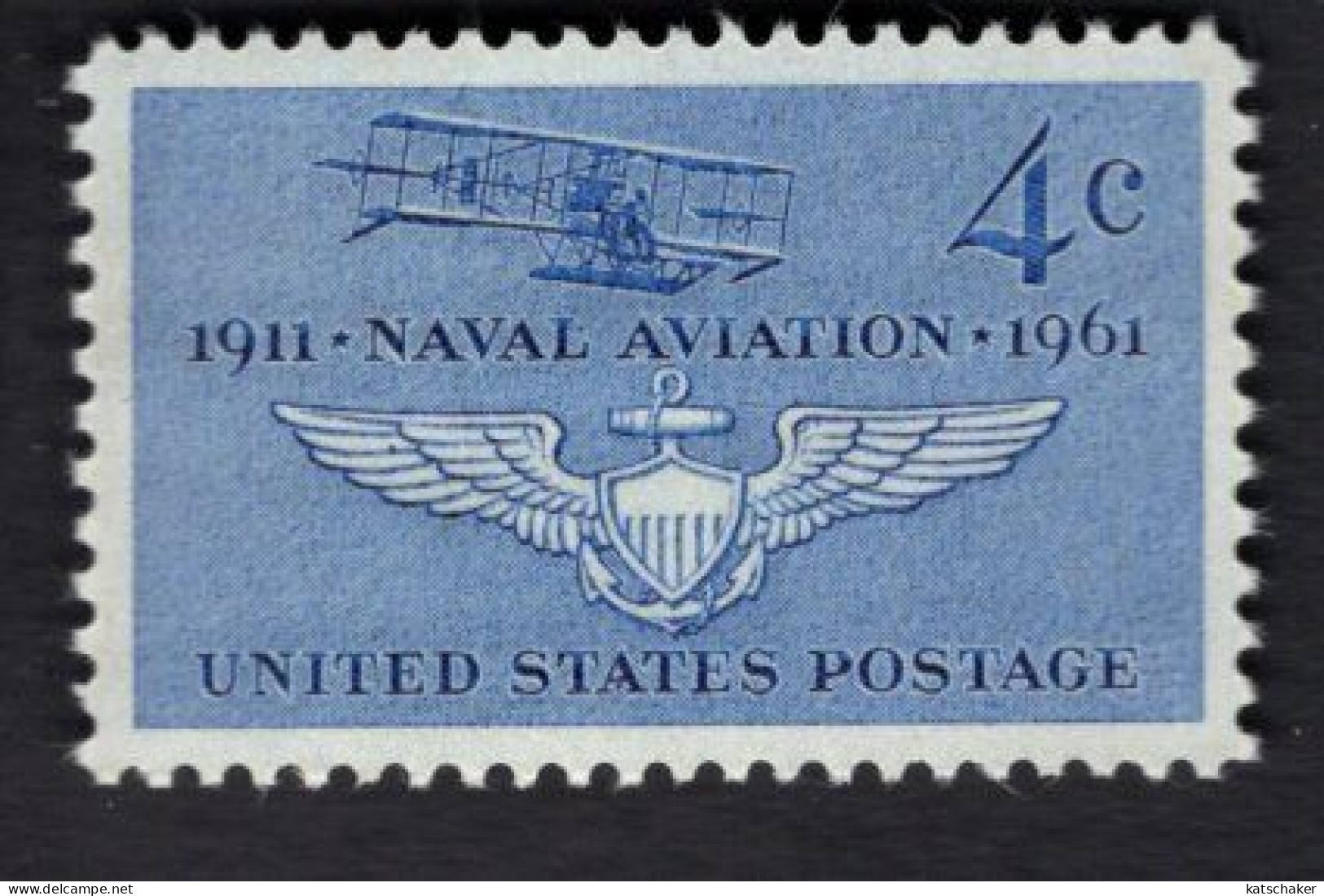 202748397 1961 SCOTT 1185 (XX) POSTFRIS MINT NEVER HINGED  - NAVAL AVIATION - Unused Stamps