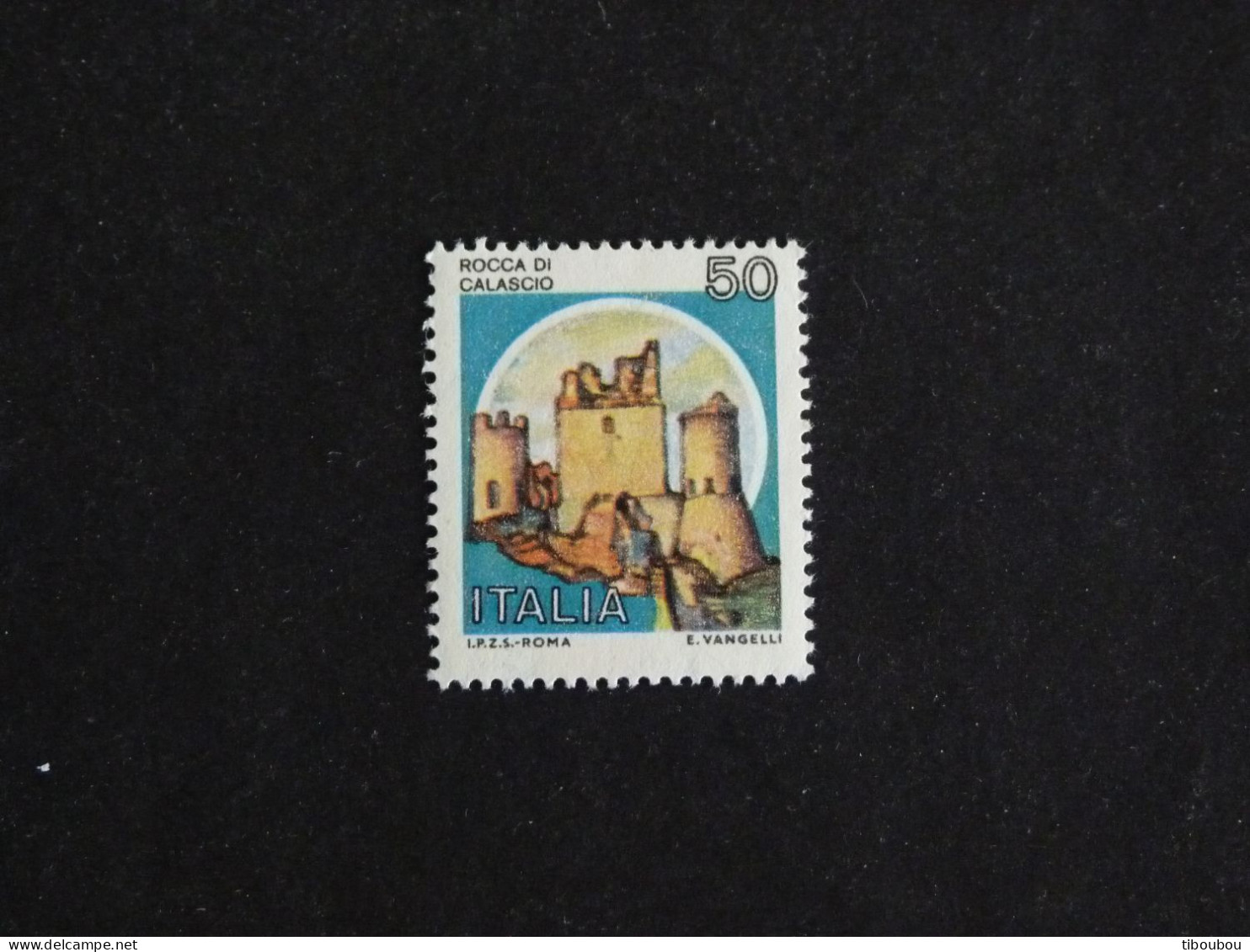 ITALIE ITALIA YT 1437 ** MNH - FORTERESSE DE CALASCIO L'AQUILA - 1971-80: Ungebraucht