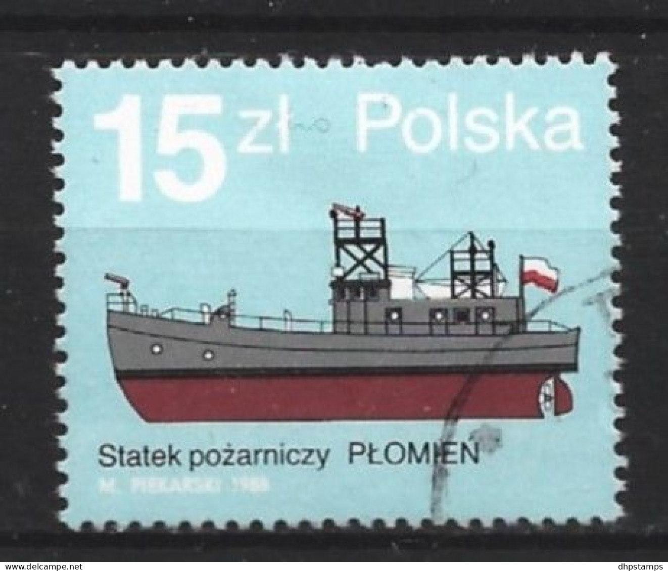 Polen 1988 Ship Y.T. 2992 (0) - Gebruikt