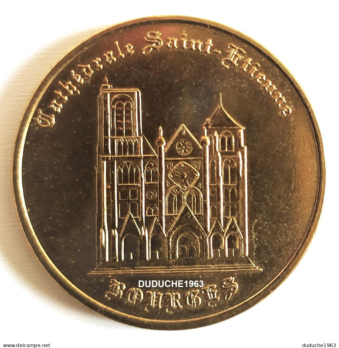 Monnaie De Paris 18.Bourges - Cathédrale Saint Etienne 1998 - Ohne Datum