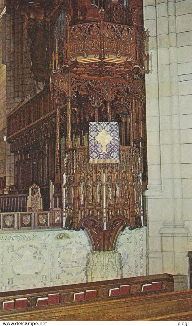 0-USANY 01 35 - NEW YORK CITY - SAINT THOMAS CHURCH - THE PULPIT - Kerken