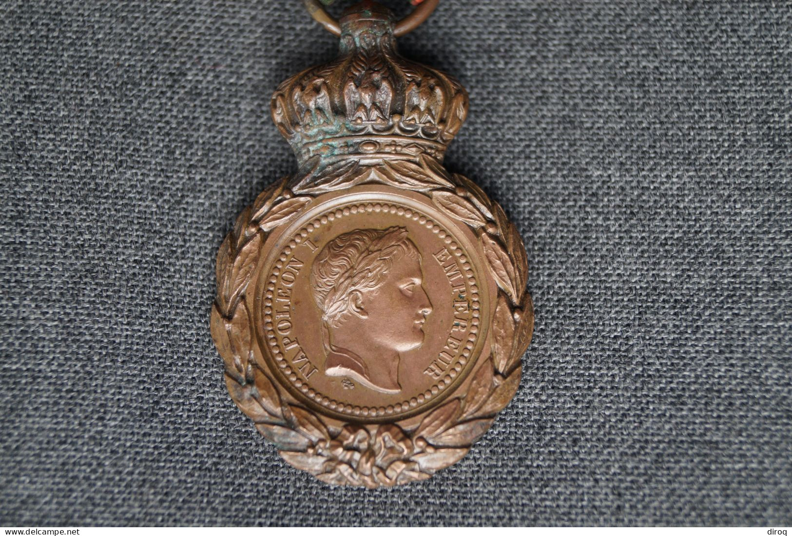 Napoléon,médaille,décoration,campagne De 1792 à 1815,Sainte-Elène 5/05/1821,originale,collection - Voor 1871