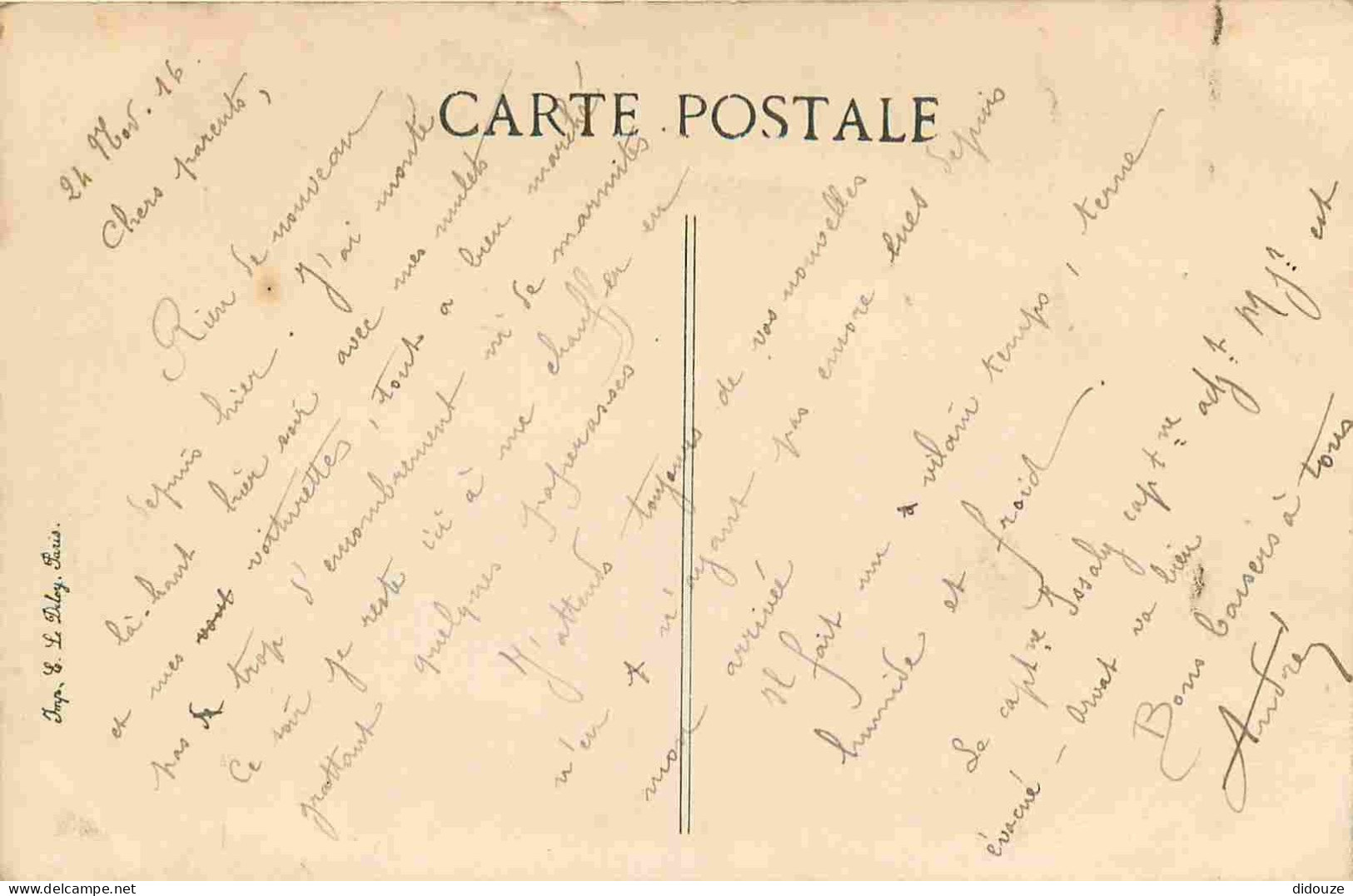 80 - Corbie - L'Eglise - Correspondance - CPA - Voyagée En 1916 - Voir Scans Recto-Verso - Corbie