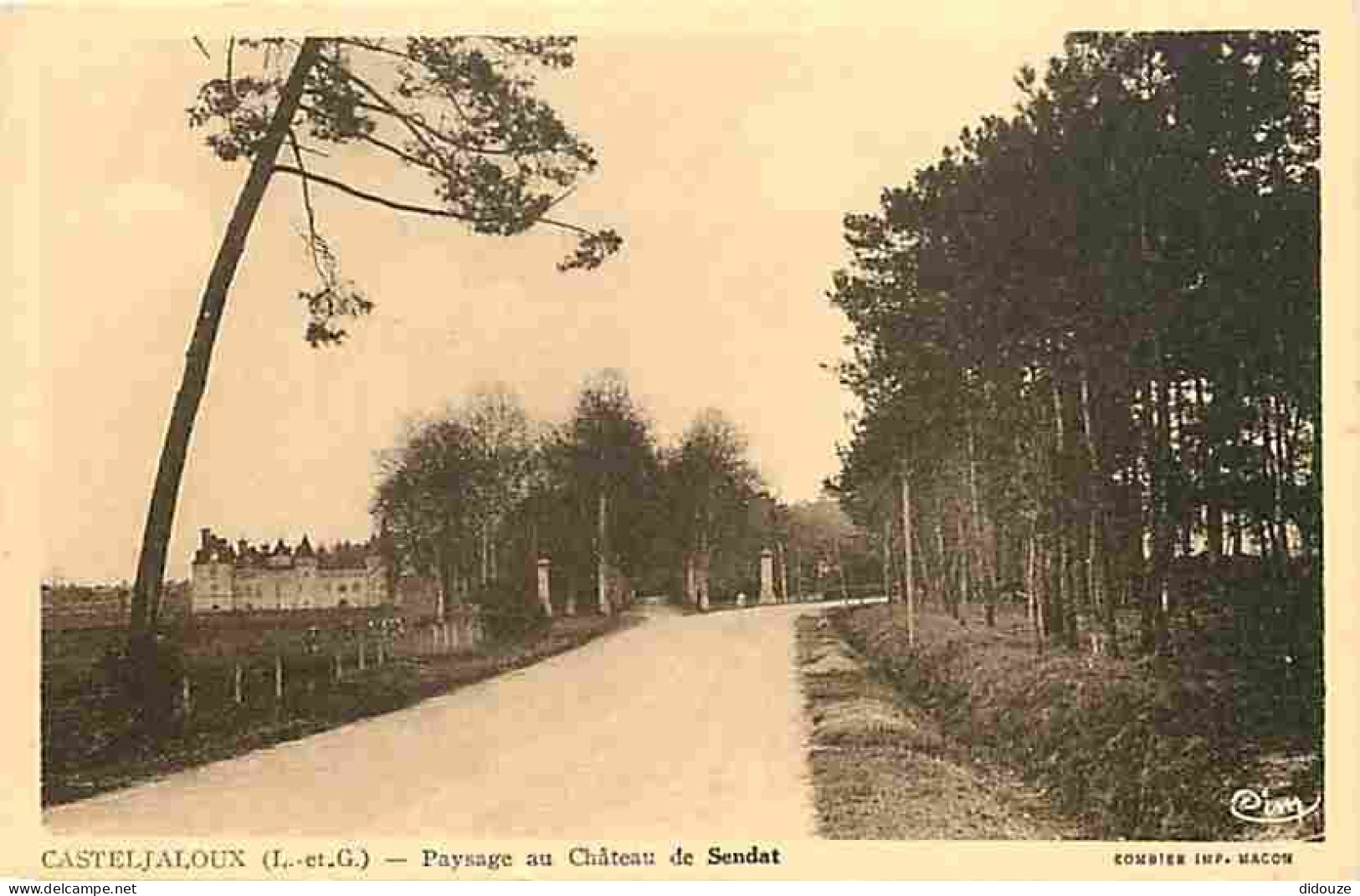 47 - Casteljaloux - Paysage Au Château De Sendat - Carte Neuve - CPA - Voir Scans Recto-Verso - Casteljaloux