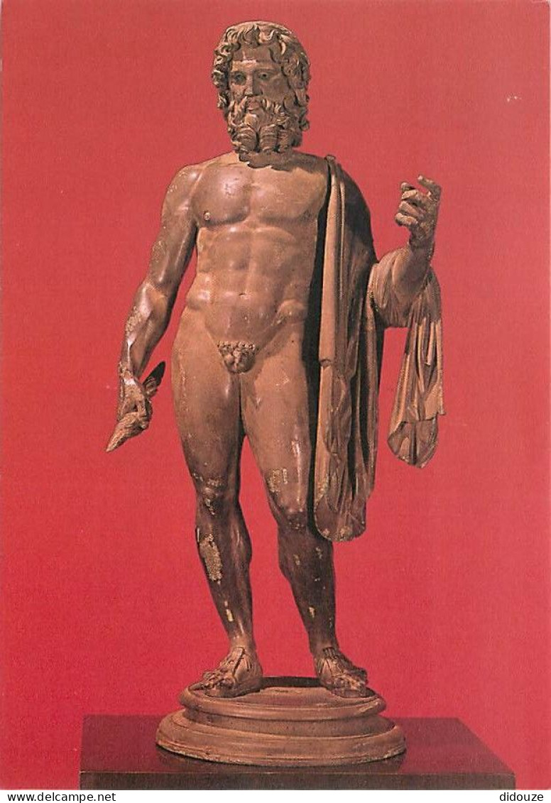 Art - Antiquité - Beeldje Van Jupiter - Statuette De Jupiter - Bronze - Bruxelles, Musées Royaux D'Art Et D'Histoire - N - Antike