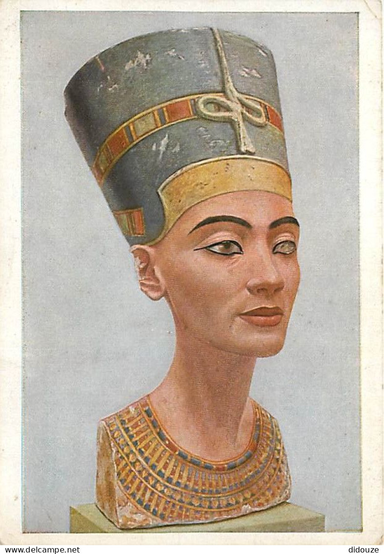 Art - Antiquité - Egypte - Kônigin Nofretête, Gemahlin Amenophis Des IV - Nefertiti - CPM - Voir Scans Recto-Verso - Antigüedad