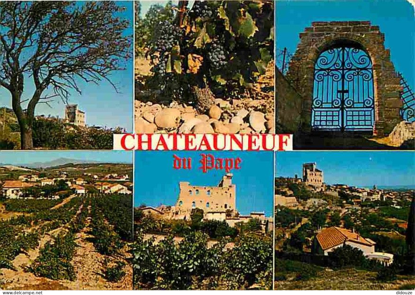 84 - Chateauneuf Du Pape - Multivues - Vignes - CPM - Voir Scans Recto-Verso - Chateauneuf Du Pape